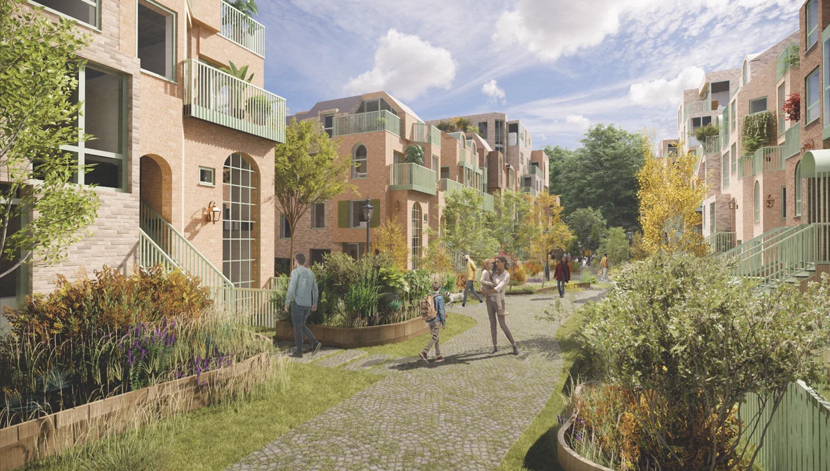 Artist impression of the proposed development